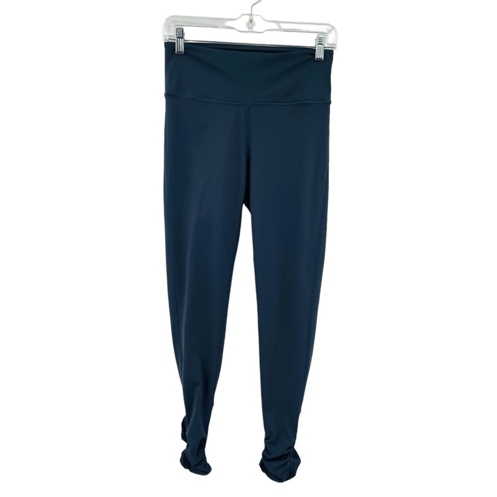 Sol & Mane India Yoga Legging in odyssey grey blue mid‎ high rise women's size M